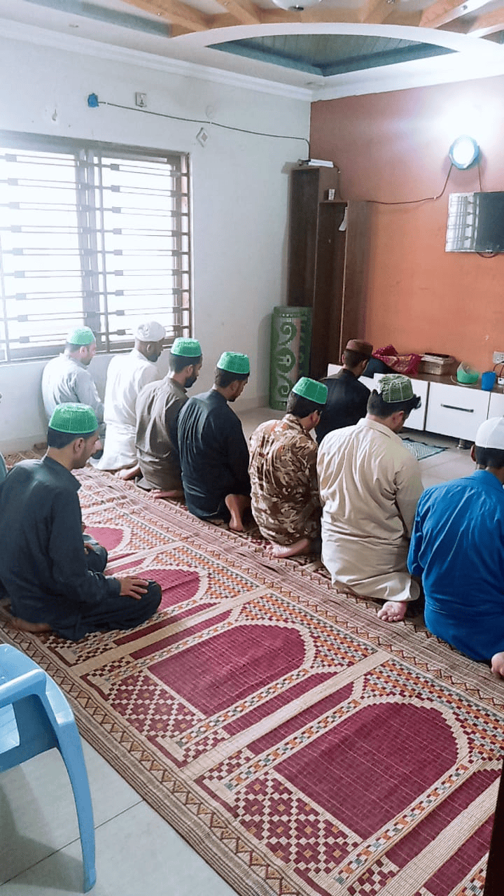 Prayer area at Hayat Medical Center